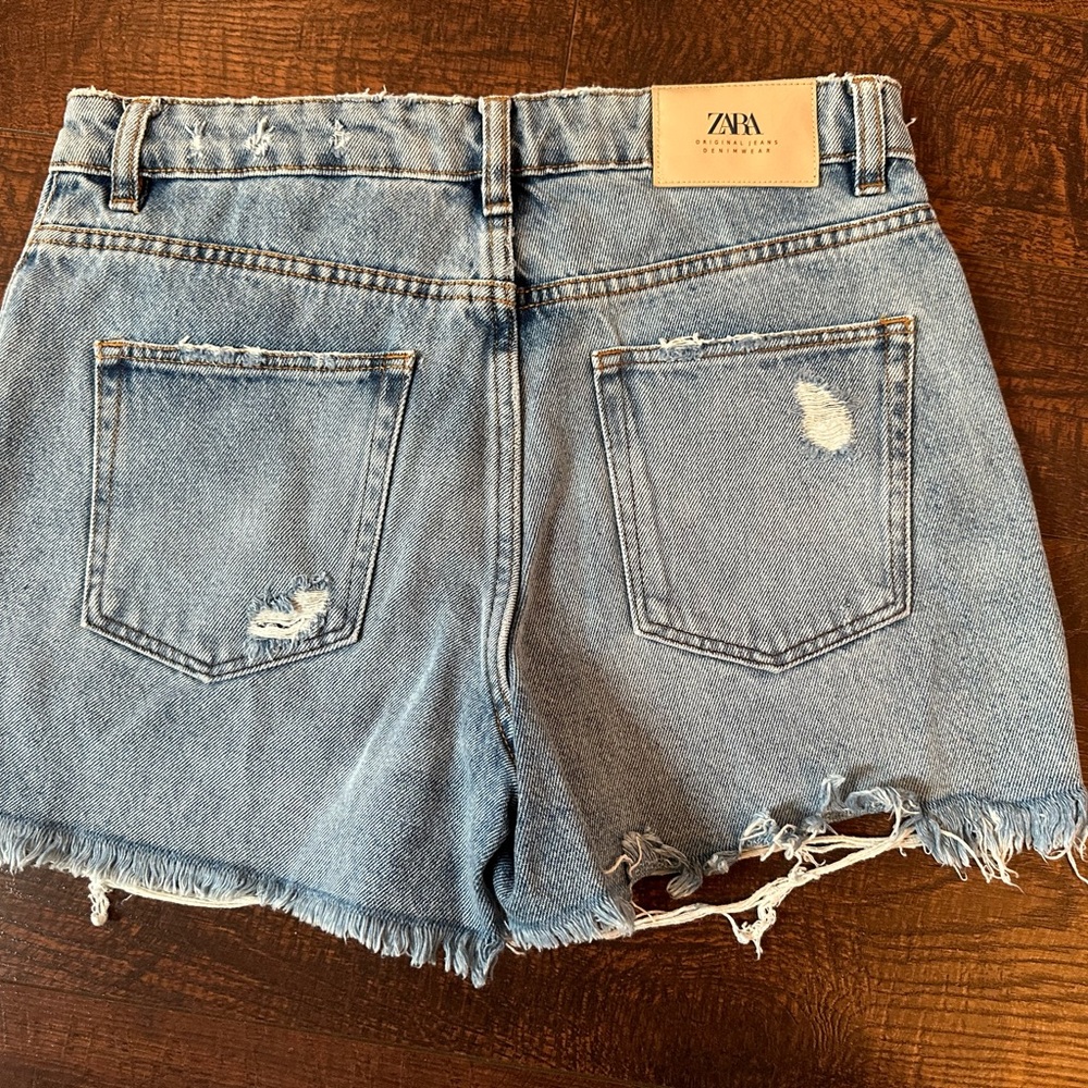 Zara denim shorts